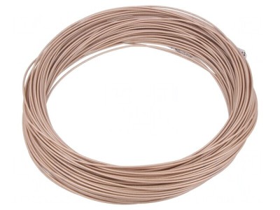Cablu Coaxial RG316U Maro Transparent 2.5mm foto