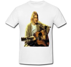 Tricou &amp;quot; Kurt Cobain &amp;quot; foto