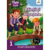 Cumpara ieftin Baietii si broastele. fabulele lui esop: nivelul 1