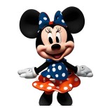 Cumpara ieftin Sticker decorativ, Minnie, Negru, 79 cm, 10848ST, Oem