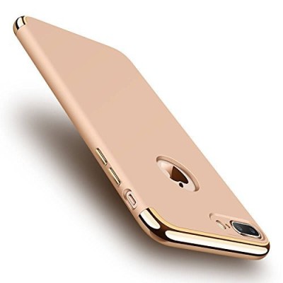 Husa IPAKY Fashion - Rama Electroplacata - iPhone 7 (Gold) foto