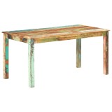 Cumpara ieftin Masa de bucatarie, 160 x 80 x 76 cm, lemn masiv reciclat