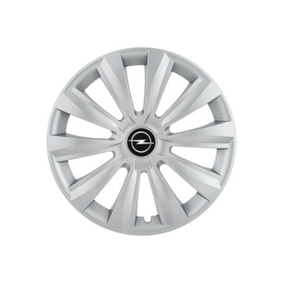 Set 4 capace roti 15 inchi (R15) Delta Gri, Compatibile Cu Opel foto