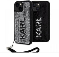 Husa Originala with Strap Karl Lagerfeld iPhone 15 foto