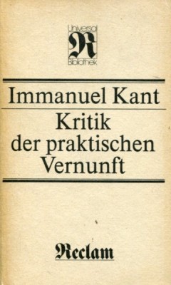 Kritik der Praktischen Vernunft / Immanuel Kant foto