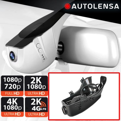 Camera DVR Volvo S60,S80,V60 2012-19, camera fata 1080p Autolensa, Model 24/7 Negru VVEVV01 CarStore Technology