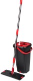 Set mop plat MagicHome QuickShine cu galeata de stoarcere 8L