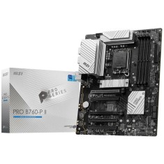 MSI PRO B760, P II , Placa de baza LGA1700, DDR5, ATX, HDMI, DP, USB, 4A DDR5