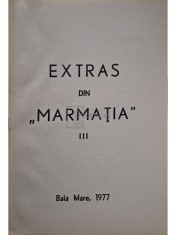 Extras din Marmatia III (Editia: 1977) foto