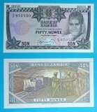 Zambia 50 Ngwee 1973 &#039;Mineri&#039; UNC serie: 14/A 970750