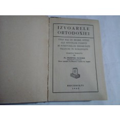 IZVOARELE ORTODOXIEI 5 - SF. IOAN HRISOSTOM - CUVANTARI LA PRAZNICE IMPARATESTI -1942