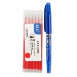 Set Roller BIA Fashion Ball 0.7mm, Rosu + 6 Rezerve - Pix Termosensibil Stergere Usoara