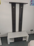 💣 SUPER OFERTA! Set Complet Mobilier Hol Modern (Cuier + Pantofar Inalt + Oglinda cu Cuier + Banca)