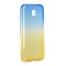 Husa SAMSUNG Galaxy J3 2017 - Gradient TSS, Albastru/Auriu