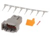 Conector DTM Tată 8 PIN Crimpat Pe Cablu