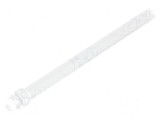 Tub LED rotund &Oslash;2,8mm cu parte frontală convex drept - soluție iluminat profesional