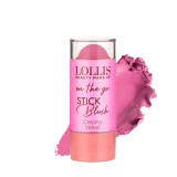 Fard de Obraz Stick on the go 04 Mulberry Blush, Lollis