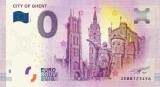 !!! 0 EURO SOUVENIR - BELGIA , GHENT - 2019.1 - UNC
