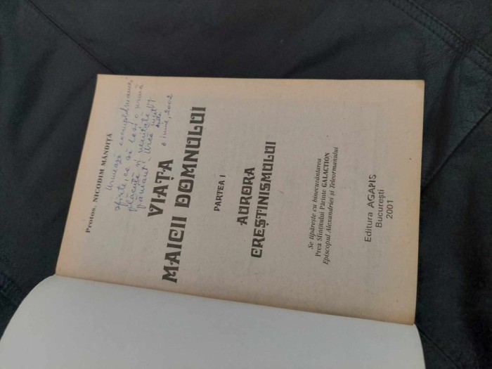 Viata Maicii Domnului,Protos NICODIM MANDITA Partea I,Aurora Crestinismului ,Binecuvantarea Prea Sfintitul Parinte GALACTION Episc.Alex si Tele-2001