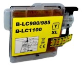 Cartus Cerneala Compatibil Brother LC980Y/LC985Y Galben pentru Imprimante DCP