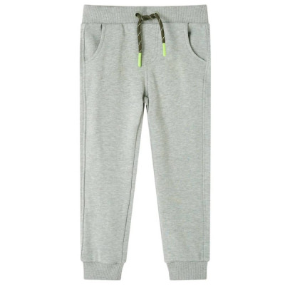 Pantaloni de trening pentru copii, kaki deschis, 92 11709 foto