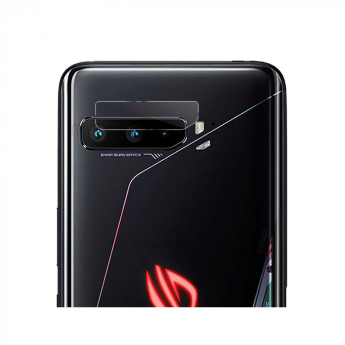 Folie Camera pentru Asus ROG Phone 3 Strix / Rog Phone 3 ZS661KS Mocolo Full Clear Camera Glass Transparent