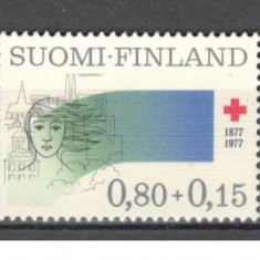 Finlanda.1977 100 ani Crucea Rosie KF.122