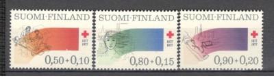 Finlanda.1977 100 ani Crucea Rosie DF.48 foto