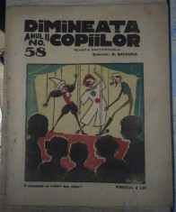 Revista DIMINEA?A COPIILOR - 22 martie 1925 foto