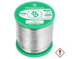 Cositor fără plumb Sn97Ag3 1mm 500g bobină 221&deg;C Flux: SW26 - Cositor fără plumb 1mm 500g bobină