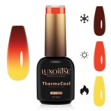 Cumpara ieftin Oja Semipermanenta Termica 3 Culori LUXORISE ThermoCool - Misty Moon 10ml