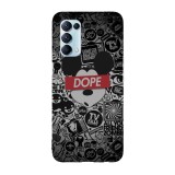 Husa compatibila cu Oppo A72 model Dope Mickey Mouse, Silicon, TPU, Viceversa, Transparent, Carcasa