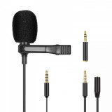 Cumpara ieftin Neewer Microfon Lavalier omnidirecțional Plug &amp; Play, microfon de &icirc;nregistrare