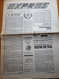 ziarul expres 23 februarie 1990-victor rebengiuc,sergiu celibidache