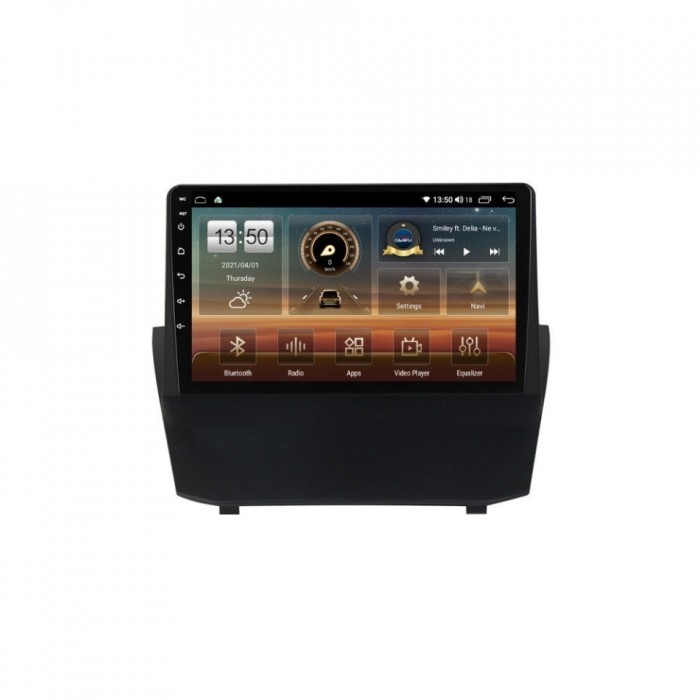 Navigatie dedicata cu Android Ford Fiesta VI 2008 - 2019, 4GB RAM, Radio GPS