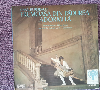 Frumoasa din padurea adormita, Charles Perrault, disc vinil foto