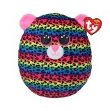 Jucarie de plus Ty Squish-a-Boos - Leopard Dotty, 30 cm