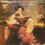 Disc vinil, LP. KONZERT F&Uuml;R VIOLINE UND ORCHESTER E-MOLL OP. 64 / KONZERT F&Uuml;R VIOLINE UND ORCHESTER D-MOL-260965, Eterna