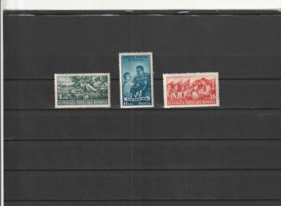 ROMANIA 1951 LP 279 PIONIERI SERIE MNH NESTAMPILATA foto