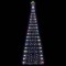 vidaXL Pom de Crăciun LED 550 LED-uri colorate 304 cm 4016455