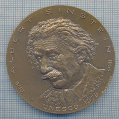 AZ 122 MEDALIE- ALBERT EINSTAIN-1879-1955 - UNESCO 1979 - E = mc2