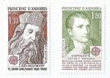 |Andorra, posta franceza, Europa CEPT, 1980