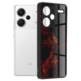 Husa pentru Xiaomi Redmi Note 13 Pro+ 5G - Techsuit Glaze Series - Red Nebula