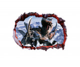 Cumpara ieftin Sticker decorativ cu Dinozauri, 85 cm, 4343ST-1