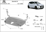 Scut motor metalic Hyundai I 10 2019-prezent