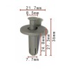 5 buc. Nit plastic Mazda 2 3 5 6 CX-3 CX-5 CX-7 CX-9 agrafa pentru bare si ornamente 2077217, Rapid