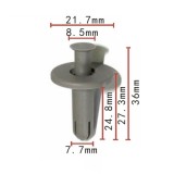 5 buc. Nit plastic Mazda 2 3 5 6 CX-3 CX-5 CX-7 CX-9 agrafa pentru bare si ornamente 2077217, Rapid