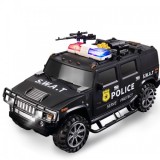 Pusculita Smart POLICE neagra, Oem