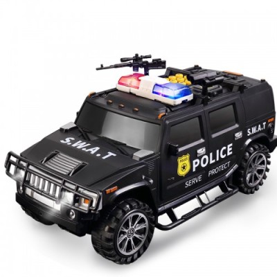Pusculita Smart POLICE neagra foto