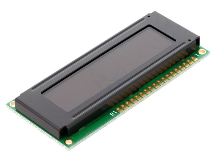 Display LCD alfanumeric 16x2, RGB